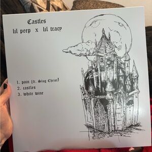 Lil peep x lil Tracy Castles vinyl record